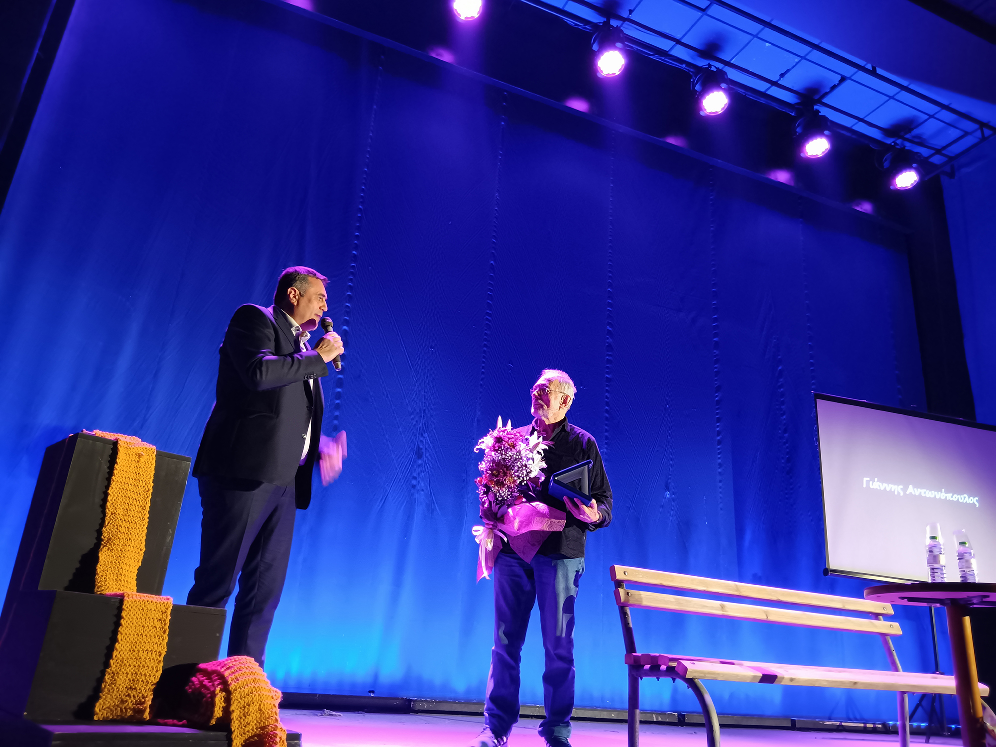 Τον ζωγράφο Γιάννη Αντωνόπουλο τίμησε το 41ο Πανελλήνιο Φεστιβάλ Ερασιτεχνικού Θεάτρου Καρδίτσας