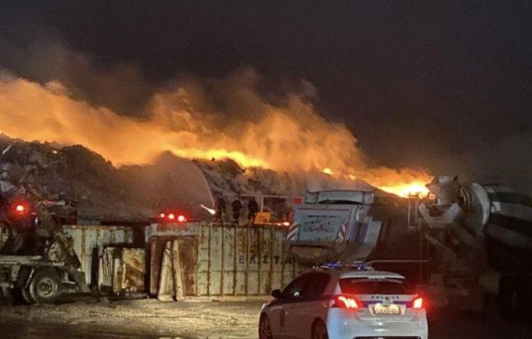 Θεσσαλονίκη: Φωτιά σε