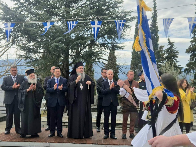 Στις εορταστικές εκδηλώσεις του Δήμου Τεμπών για την 25η Μαρτίου ο Μητροπολίτης Λαρίσης και Τυρνάβου