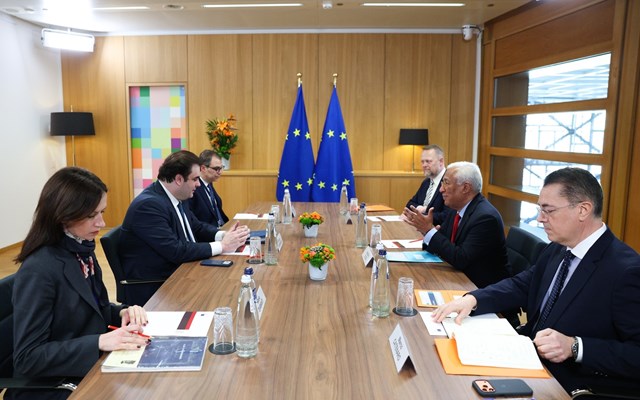 Συνάντηση Κ. Πιερρακάκη με Φον ντερ Λάιεν, Κόστα και Λαγκάρντ: Στο επίκεντρο η οικονομία της ΕΕ στη σκιά των εξελίξεων στη Μ. Ανατολή