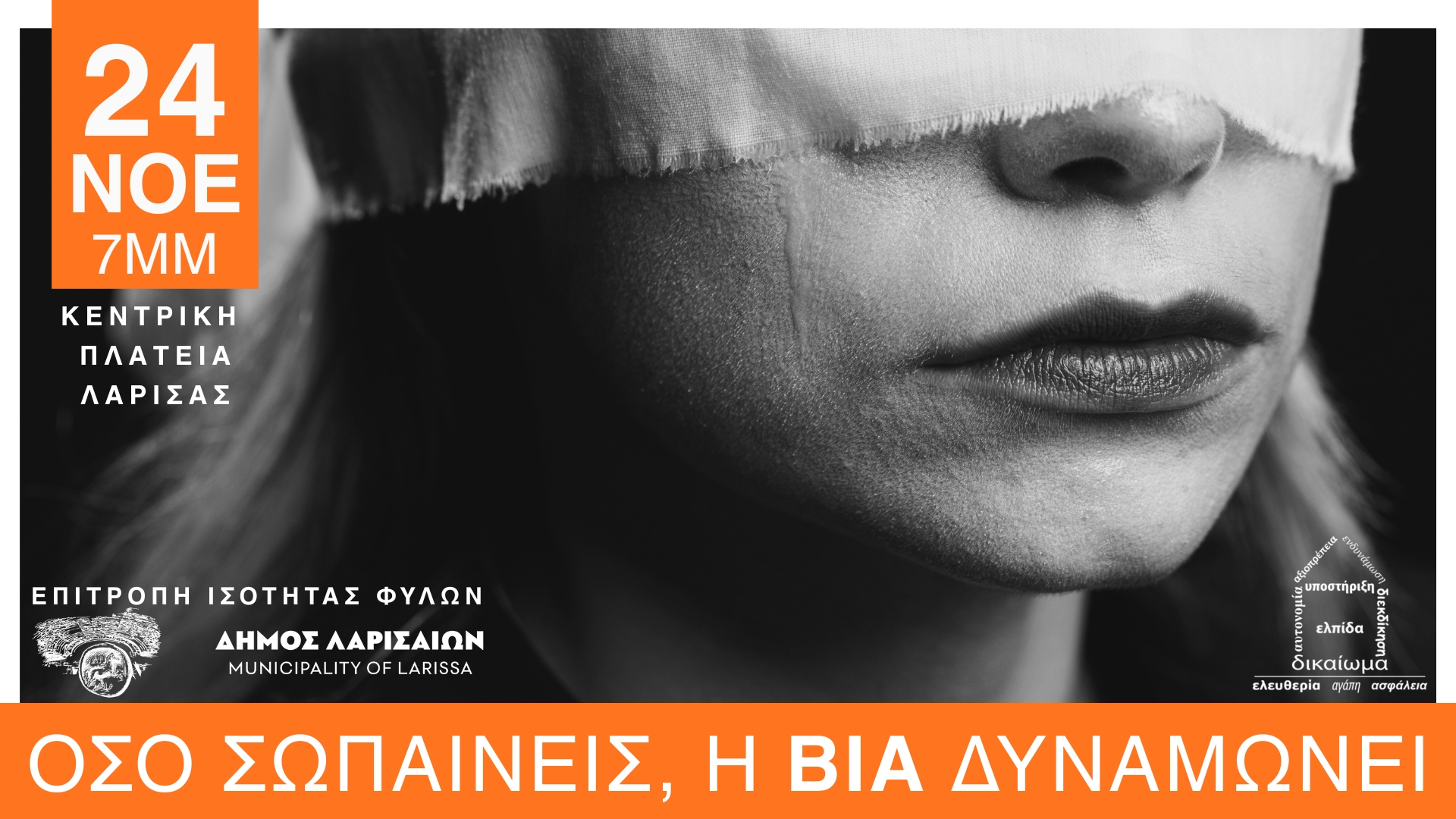 Oσο σωπαίνεις η βία