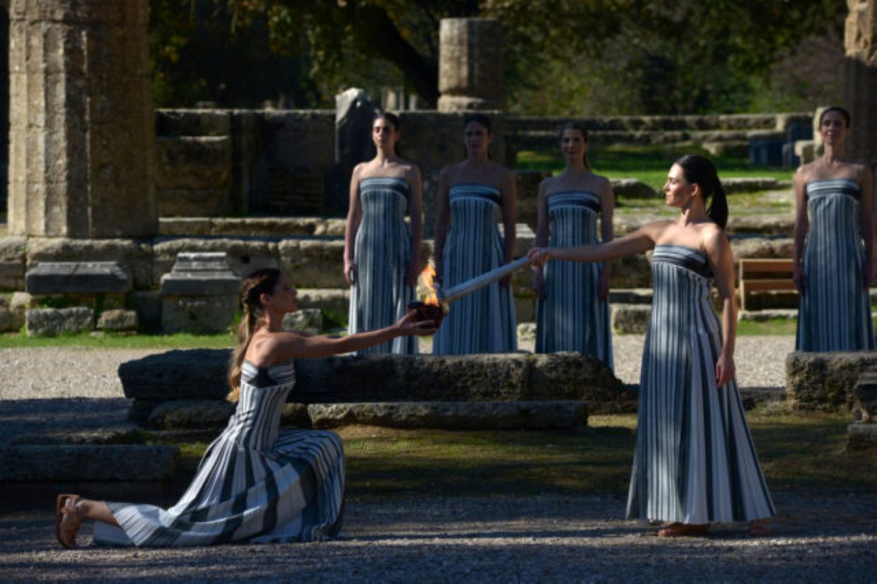 Υποδοχή της Ολυμπιακής