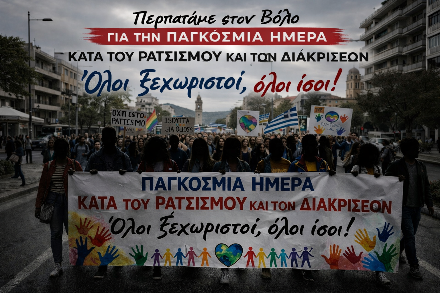 Βόλος: Περίπατος κατά του