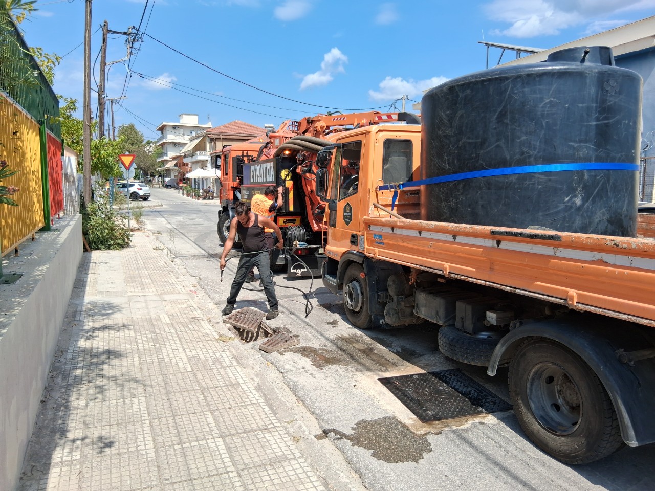 Σε εξέλιξη εργασίες