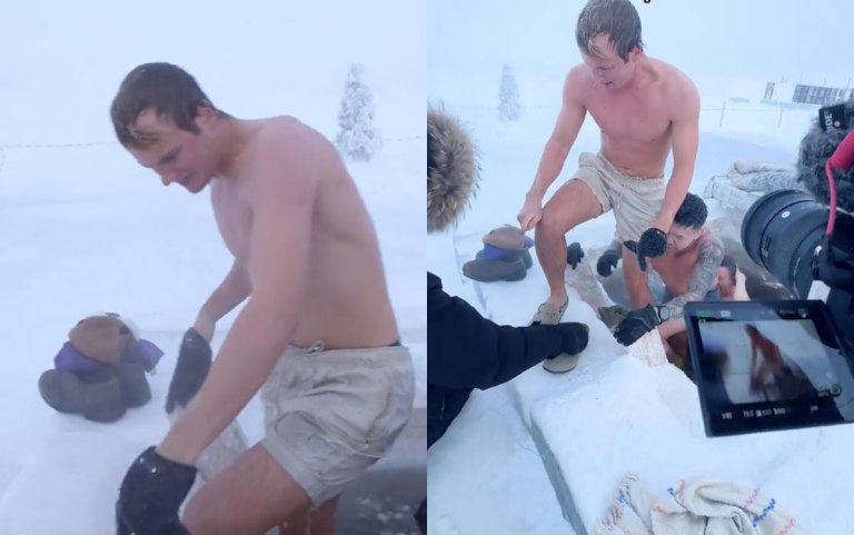 Ολλανδός YouTuber βουτάει στο