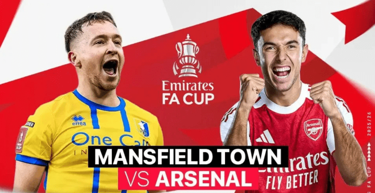 LIVE: Μάνσφιλντ  Άρσεναλ
