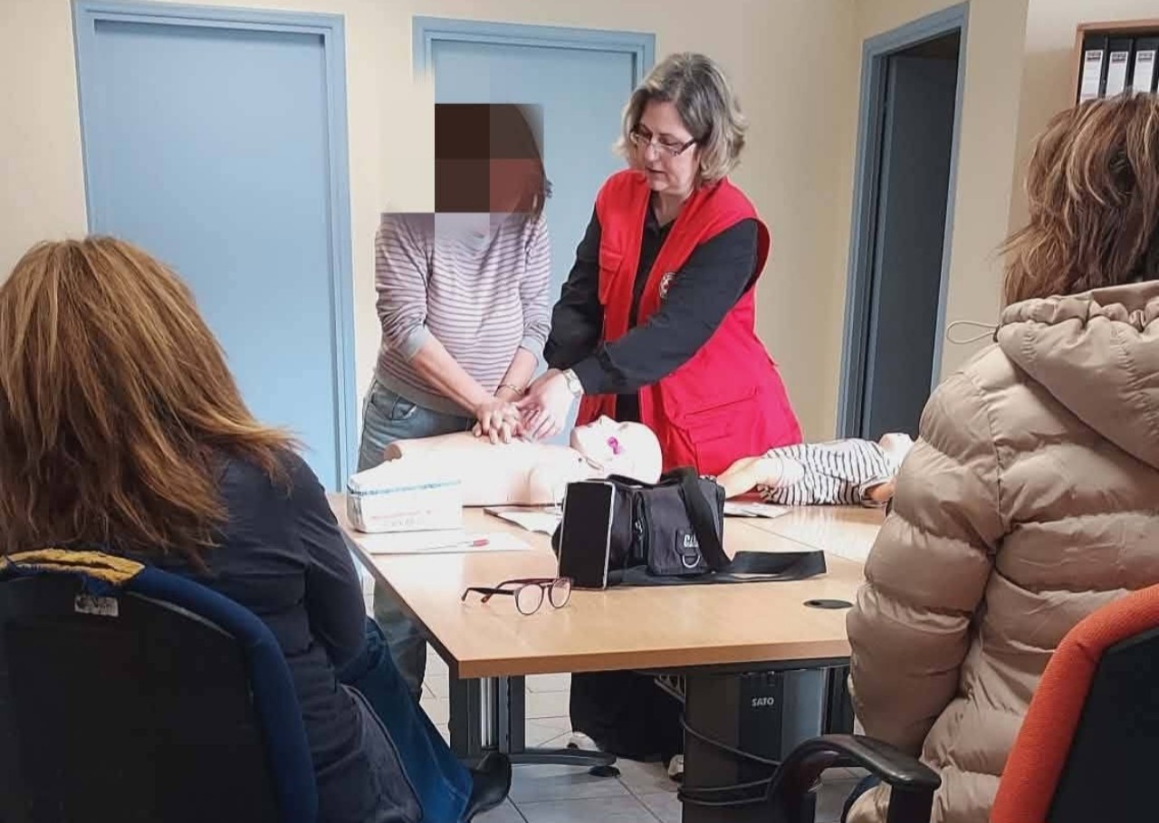 Εκπαίδευση πρώτων βοηθειών σε υπαλλήλους του Δήμου Βόλου με τη συμμετοχή εθελοντικών ομάδων