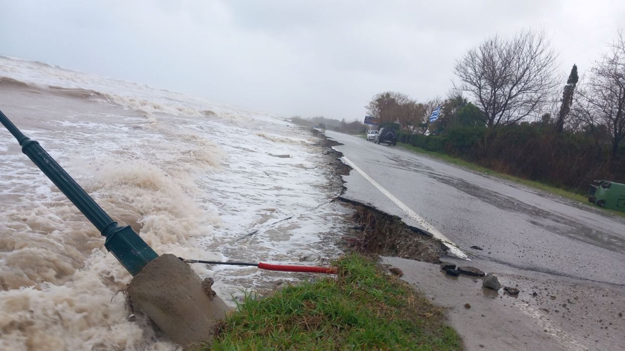 Κακοκαιρία Erminio: Οι δρόμοι