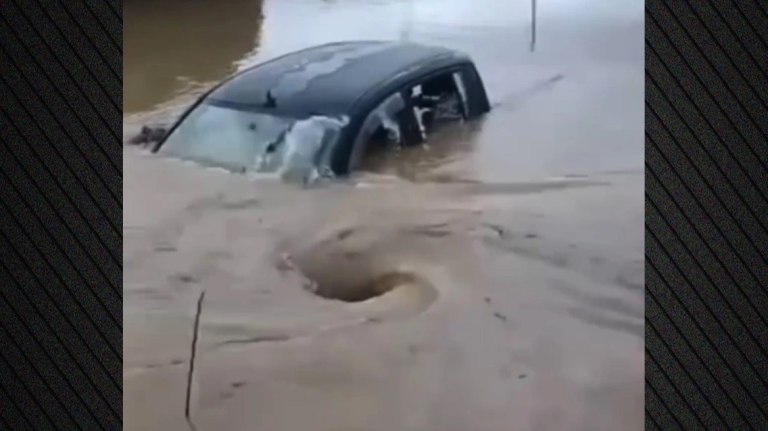 Κακοκαιρία Byron: H στιγμή που