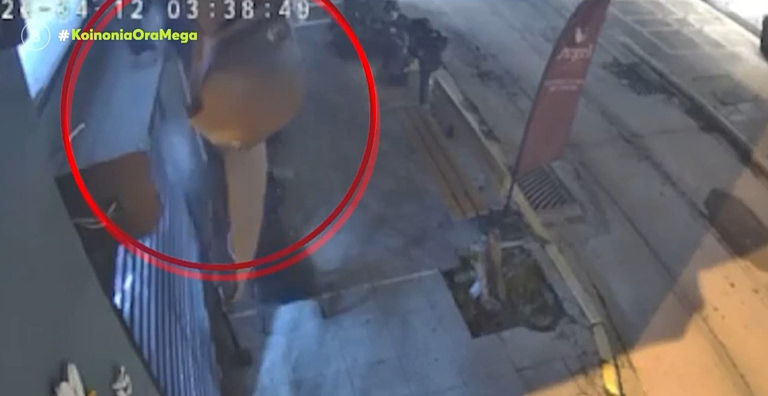 Θεσσαλονίκη: Διαρρήκτης έπεσε από ύψος 2,5 μέτρων τη στιγμή που παραβίαζε επιχείρηση