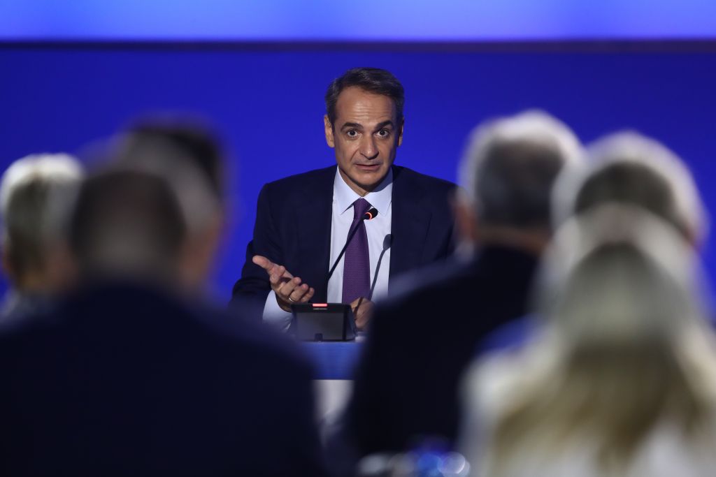 Μητσοτάκης στο συνέδριο