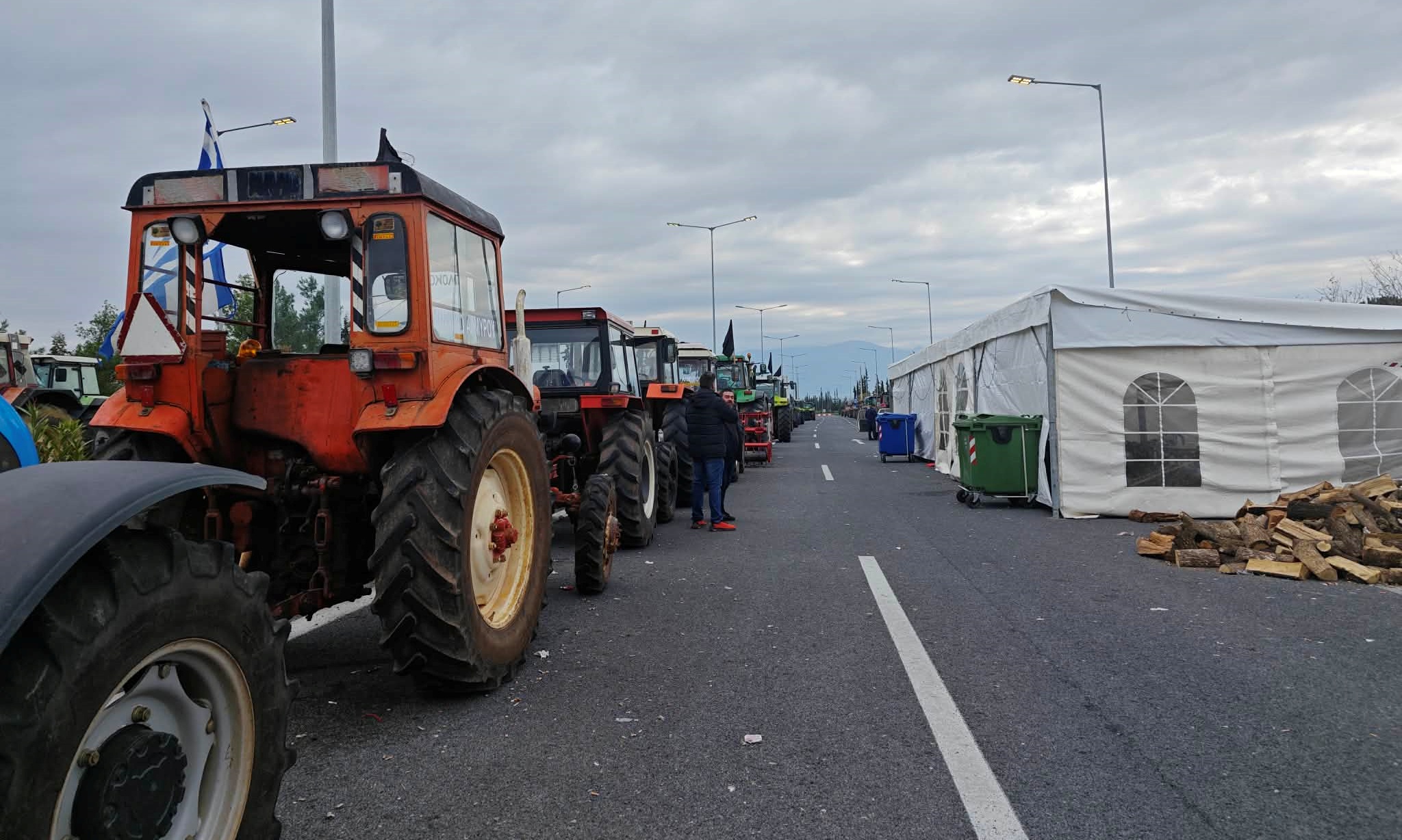Μπλόκο Μικροθηβών  Χ. Πάντζιος: Η συνέχεια των κινητοποιήσεων θα κριθεί από τις απαντήσεις