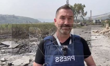 Λίβανος: Η στιγμή που πύραυλος του Ισραήλ πέφτει δίπλα σε δημοσιογράφο