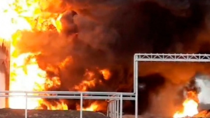 Λιθουανία: Πυρκαγιά και