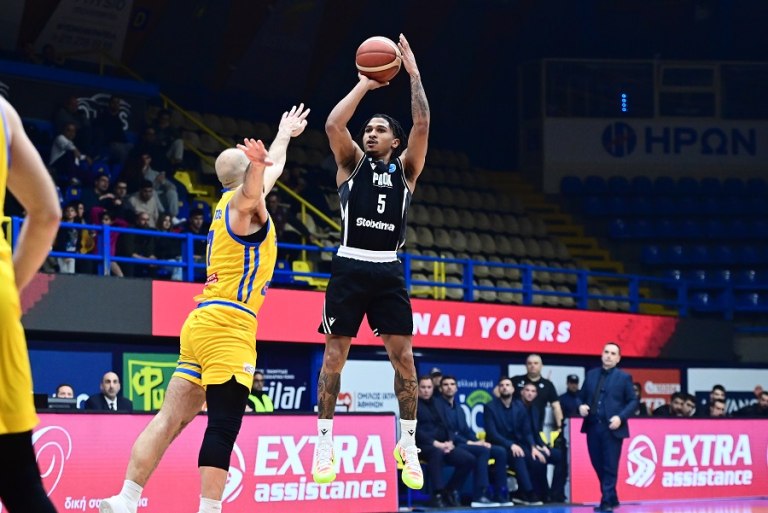 Περιστέρι Betsson  ΠΑΟΚ 88-80: Γλυκιά ήττα για τον δικέφαλο και πρόκριση στους 4 FIBA Europe Cup (vid)