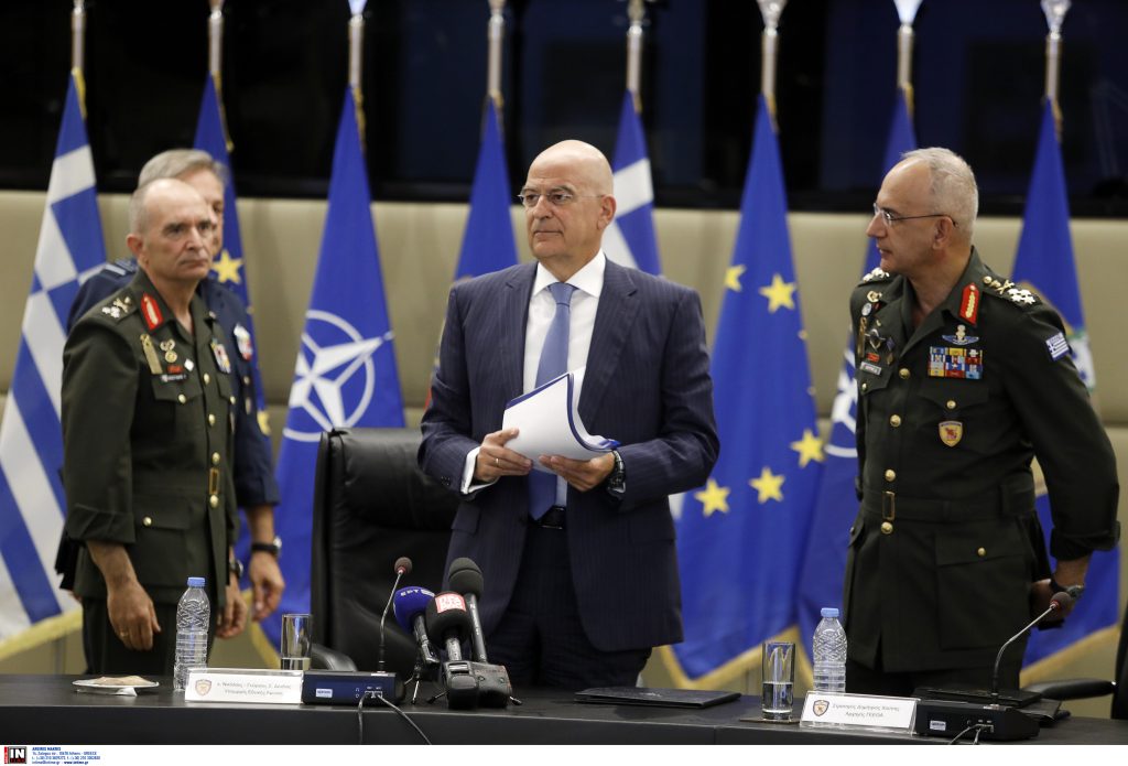 Δένδιας: Η παρουσία Μακρόν στην Κύπρο και την Κρήτη υπογραμμίζει τη σημασία της στρατηγικής αμυντικής σχέσης Ελλάδας-Γαλλίας