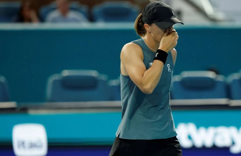 Σε κακή κατάσταση η Σβίατεκ: Δεν έχω νιώσει έτσι εδώ και πέντε χρόνια