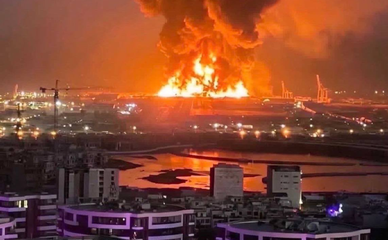 Ιράκ: Επίθεση σε αποθήκη πυρομαχικών αμερικανικής βάσης στο Ερμπίλ (video)