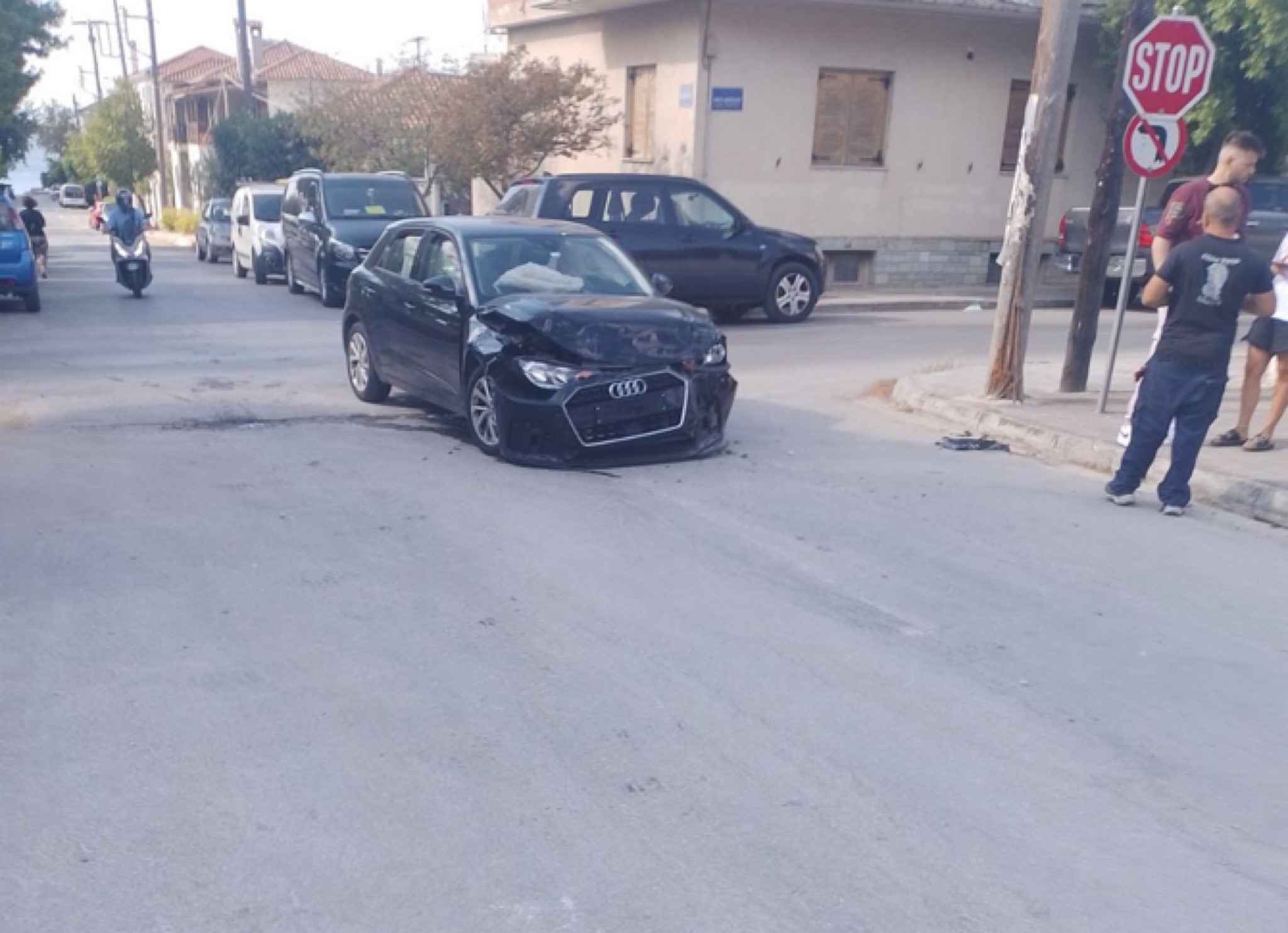 Τροχαίο στην Αγριά Βόλου με