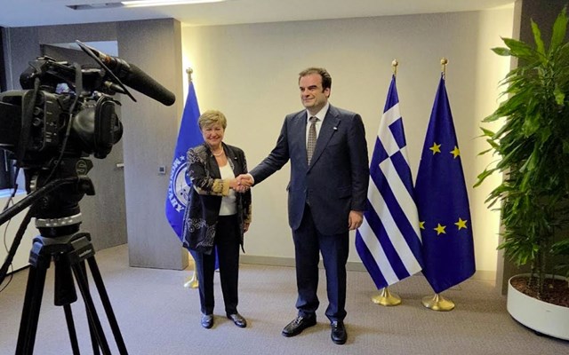 Κρισταλίνα Γκεοργκίεβα σε Κ. Πιερρακάκη: Η Ελλάδα σήμερα συγκαταλέγεται στις κορυφαίες οικονομίες της Ευρώπης