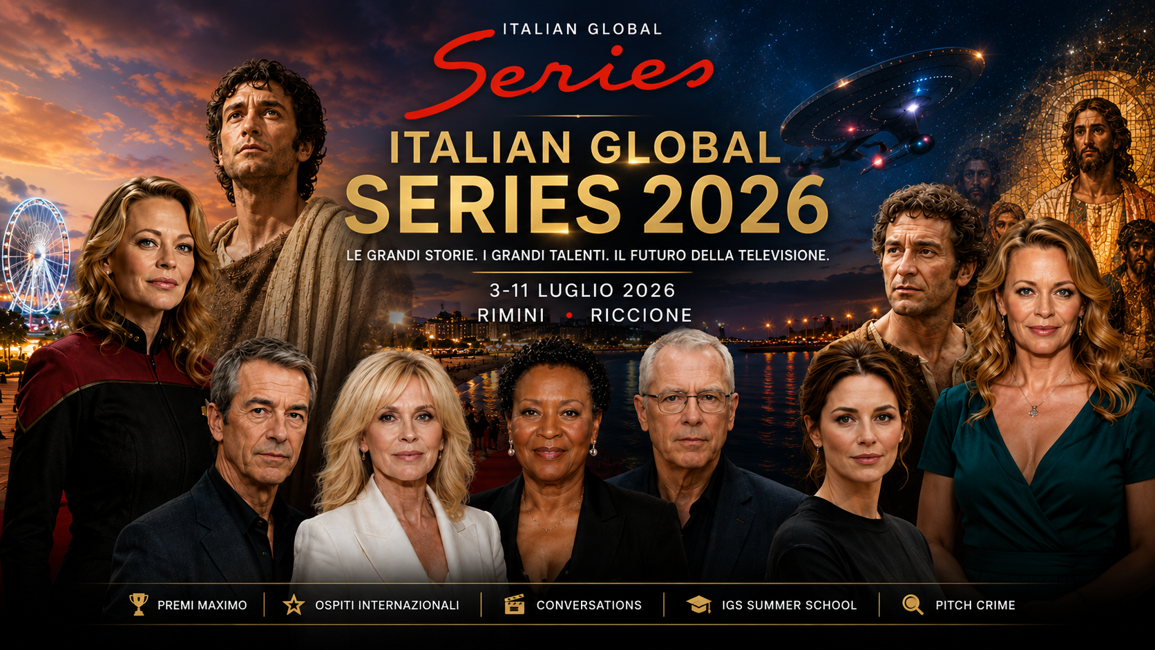 Italian Global Series 2026: Όταν το «Star Trek» συναντά τον… «Ο Ιησούς από τη Ναζαρέτ»