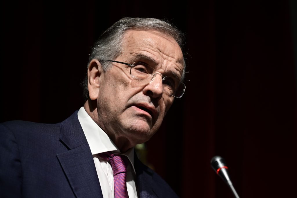 Σαμαράς για ρύθμιση δανειοληπτών: «Η αποκατάσταση της νομιμότητας δεν μπορεί να είναι επιλεκτική»