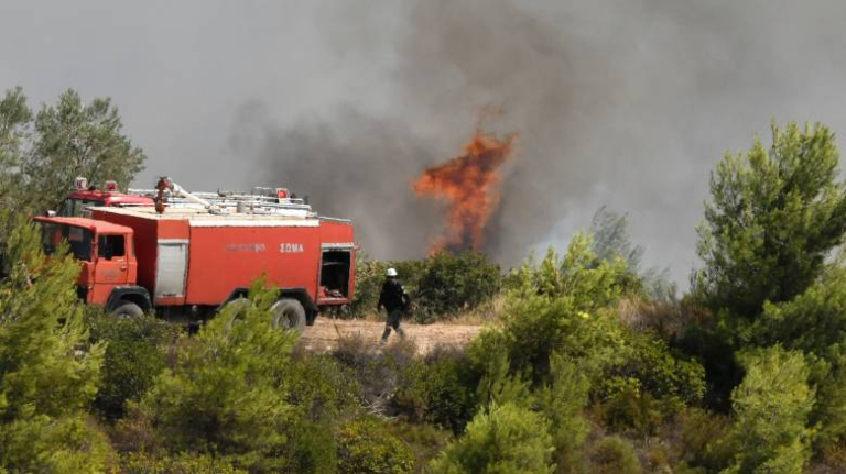 Συνελήφθη 57χρονη για πυρκαγιά από πρόθεση στην Κορινθία