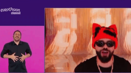 Eurovision 2026: Viral ο διερμηνέας νοηματικής στο Ferto