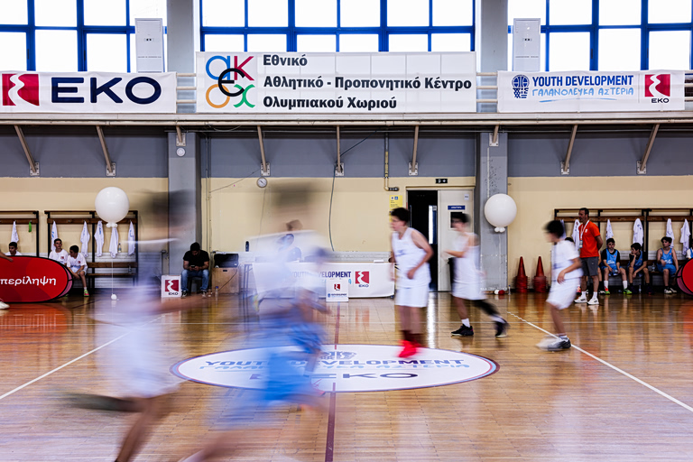 Τα «Γαλανόλευκα Αστέρια by EKO» έλαμψαν στο Ολυμπιακό Χωριό: Μπάσκετ, Fair Play και αξίες για μια ζωή (pics, vids)