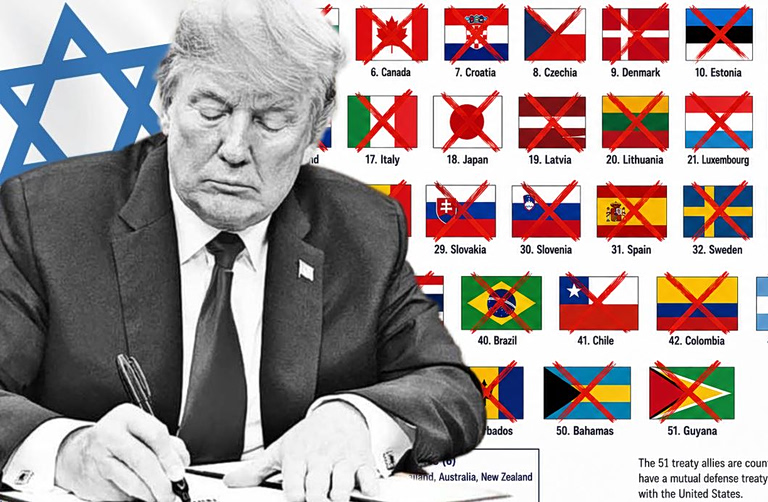 Washington Post: Έτσι όπως το πάνε οι ΗΠΑ, στο τέλος θα τους μείνει μόνο το Ισραήλ