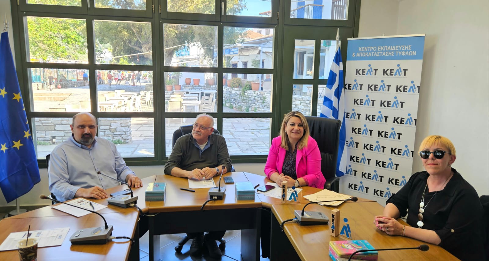 Χρ. Τριαντόπουλος: Πρωτοβουλία – πρότυπο για την προσβασιμότητα ατόμων με αναπηρία όρασης στις Βόρειες Σποράδες