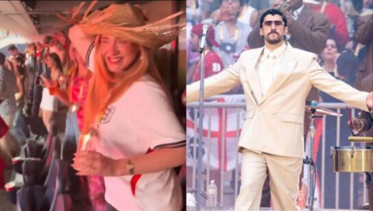 Adele: Διασκέδασε σε συναυλία του Bad Bunny στο Λονδίνο, φορώντας το καπέλο θαυμαστή της