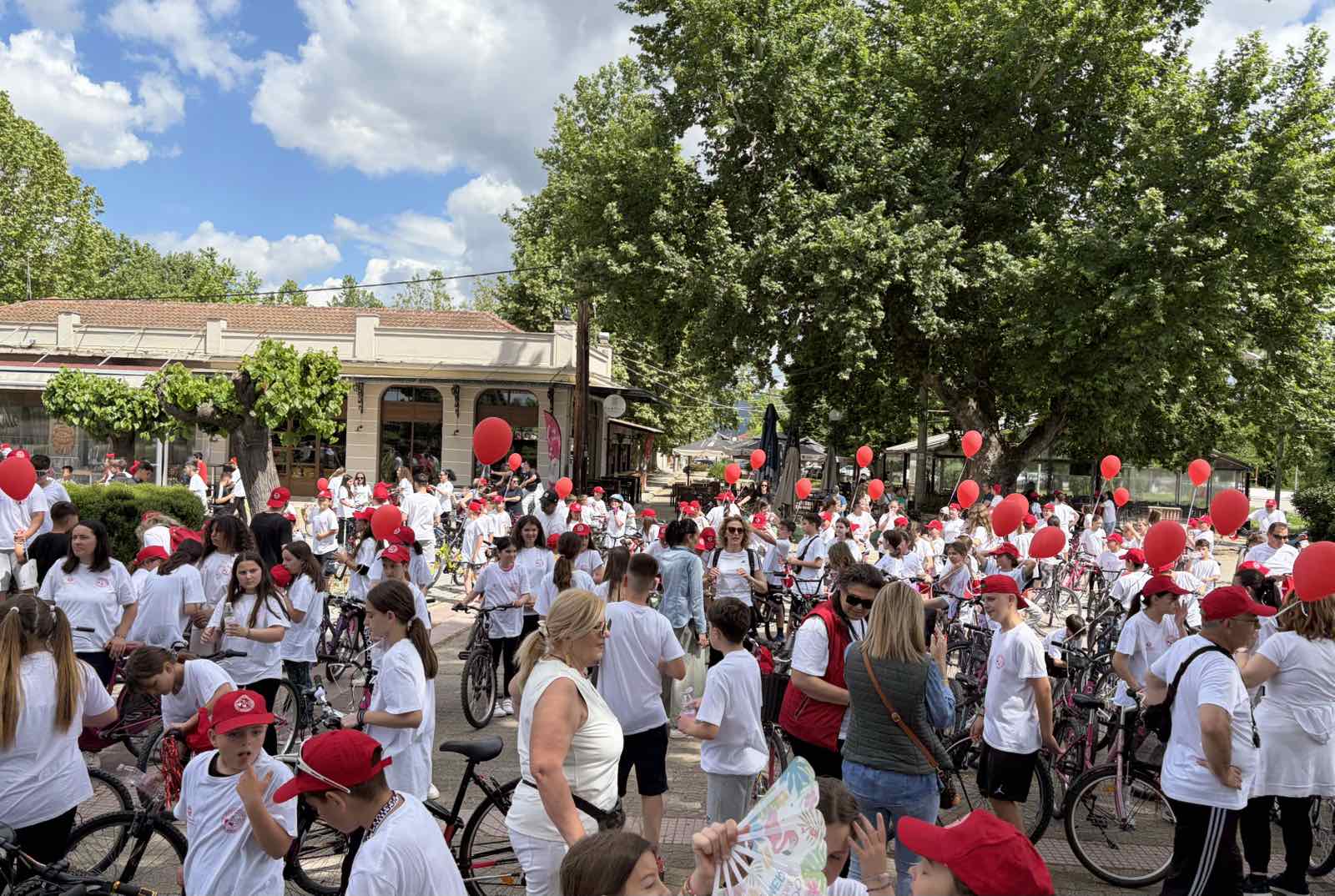 Ορθοπεταλιές για την παγκόσμια ημέρα εθελοντή αιμοδότη