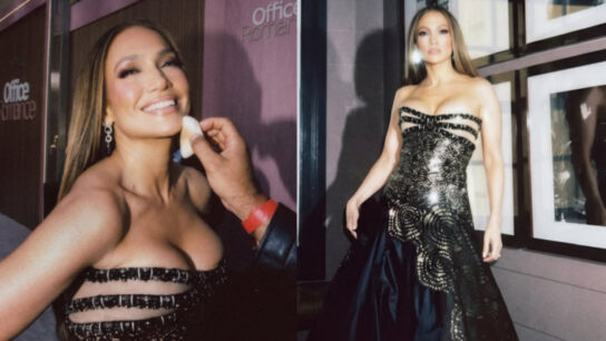 Jennifer Lopez: Η εμφάνιση στο κόκκινο χαλί με Versace