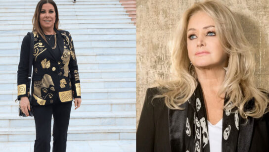 Άντζελα Δημητρίου: Το αντίο στην Bonnie Tyler με ένα σπάνιο κοινό στιγμιότυπο