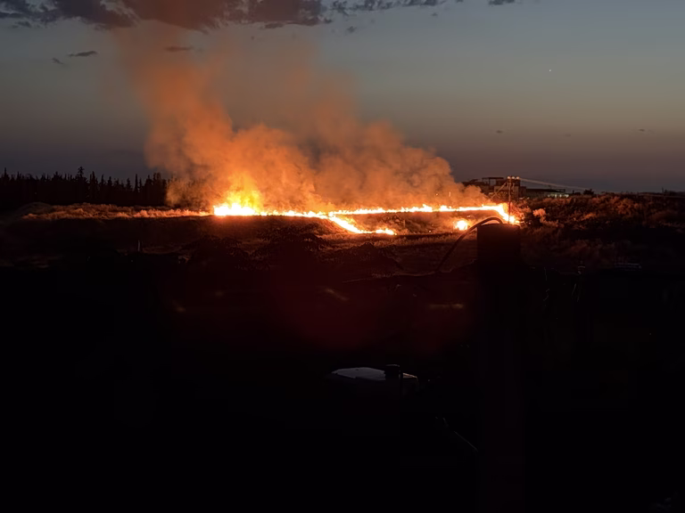 Φωτιά σε χαμηλή βλάστηση στο Πανόραμα Θεσσαλονίκης