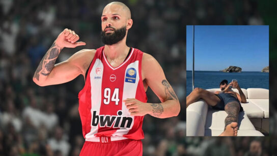 Evan Fournier: Κάνει διακοπές στη Μήλο ακούγοντας Λιόλιου