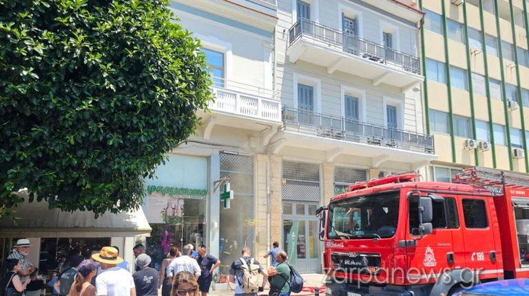 Φωτιά σε τουριστικό κατάλυμα στο κέντρο των Χανίων