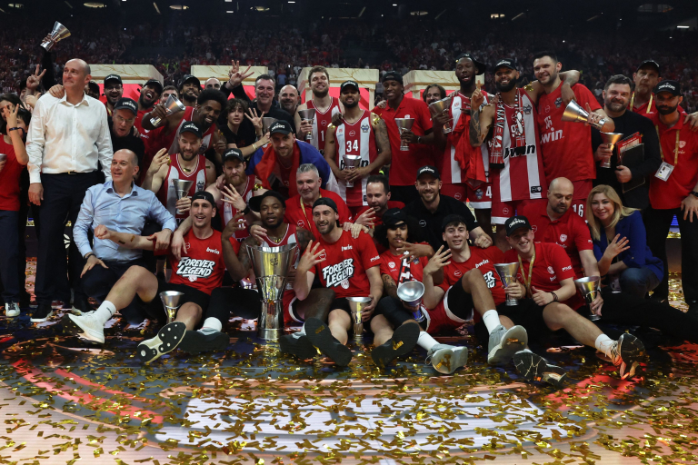 Ο Ολυμπιακός κυπελλούχος στη Euroleague – Συγχαρητήρια και από την πολιτική και πολιτειακή ηγεσία