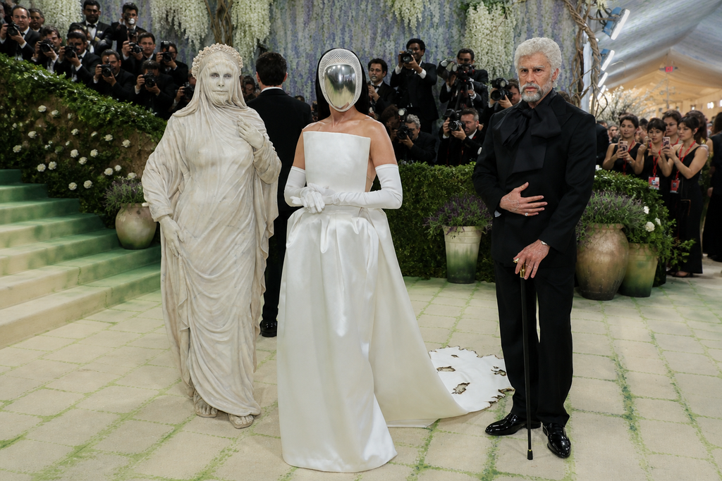 Αυτά είναι τα πιο πολυσυζητημένα looks του φετινού Met Gala – Από μάσκες καθρέφτες μέχρι ζωντανά αγάλματα