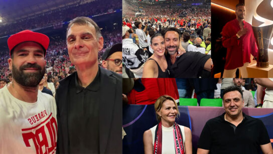 Final Four 2026: Οι επώνυμοι Έλληνες που «γκρέμισαν» το T-Center για τον θρίαμβο του Ολυμπιακού!