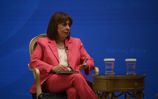 Κ. Σακελλαροπούλου: "Δεν είναι δυνατόν να ακούμε πολιτικούς αρχηγούς να λένε ότι δεν εμπιστεύονται τη Δικαιοσύνη"