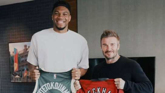 Γιάννης Αντετοκούνμπο – David Beckham: Η συνάντηση των δύο σταρς του αθλητισμού που έγινε αμέσως viral