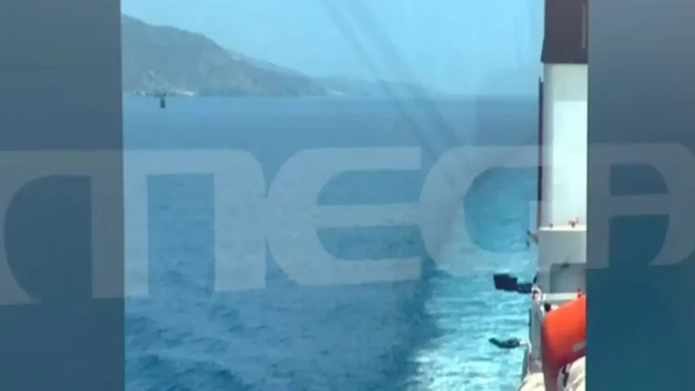Μυστήριο με ελικόπτερο που παρενόχλησε πλοίο της γραμμής ανάμεσα σε Άνδρο και Μύκονο